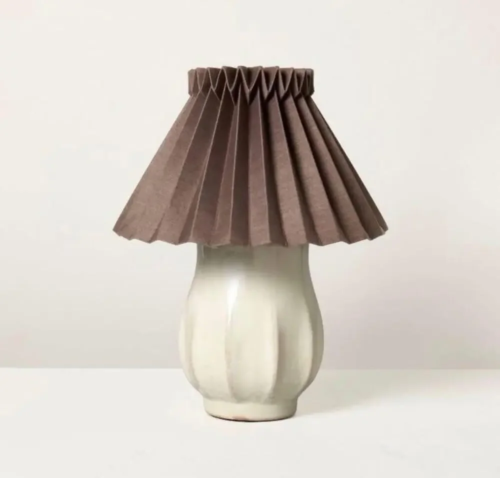New in Box Hearth & Hand with Magnolia Accent Table Lamp Sour Cream